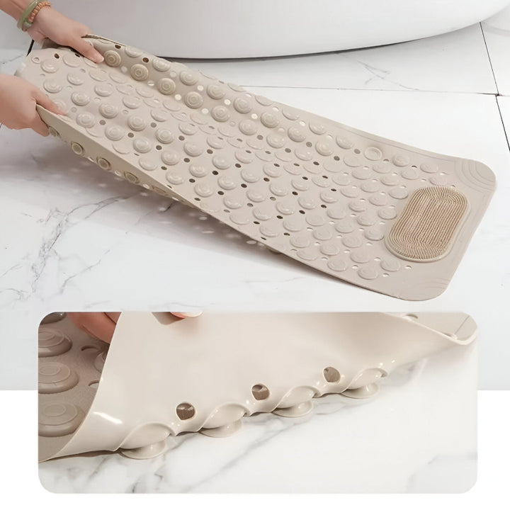 Soft rectangular bath mat – non-slip &amp; easy to clean for added safety