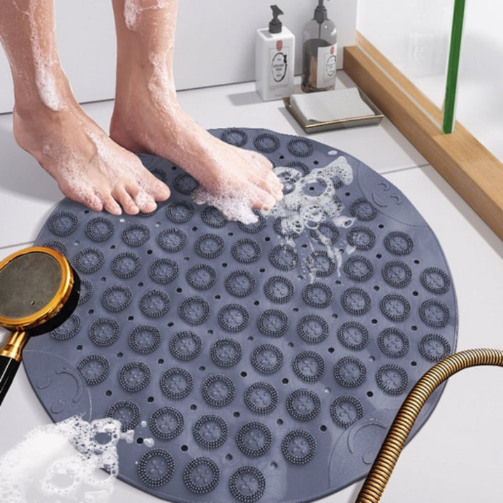 Non-slip shower mat – Antimicrobial &amp; foot massaging