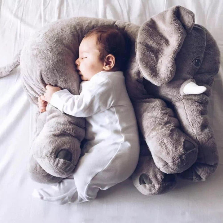 Elephant plush toy pillow for babies – Soft plush pillow to relieve stress 
