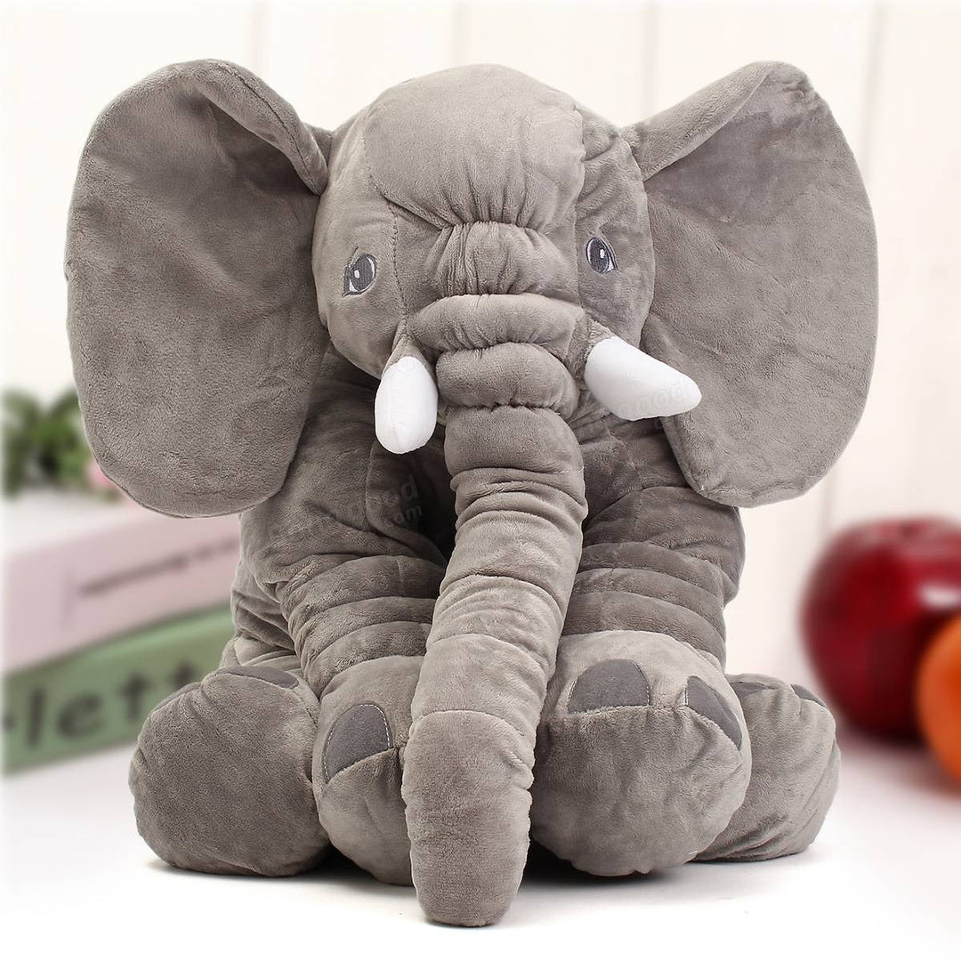 Elephant plush toy pillow for babies – Soft plush pillow to relieve stress 