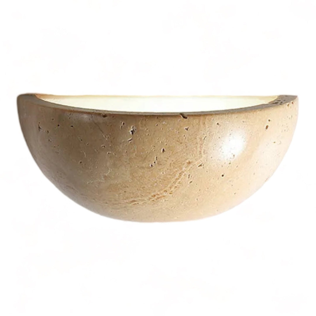 Wall light – Semicircular LED wall lamp in Zen style