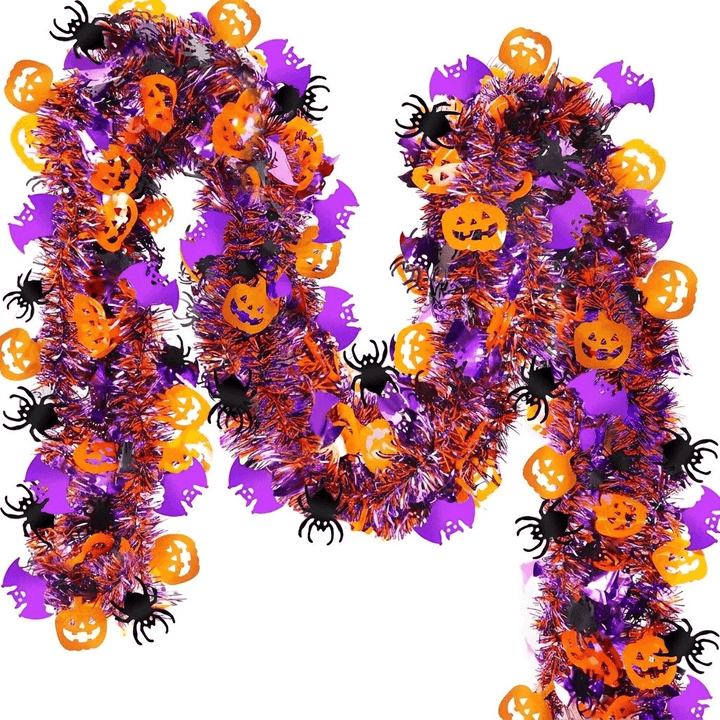 Halloween Girlande Mit Glitzerndem Lametta