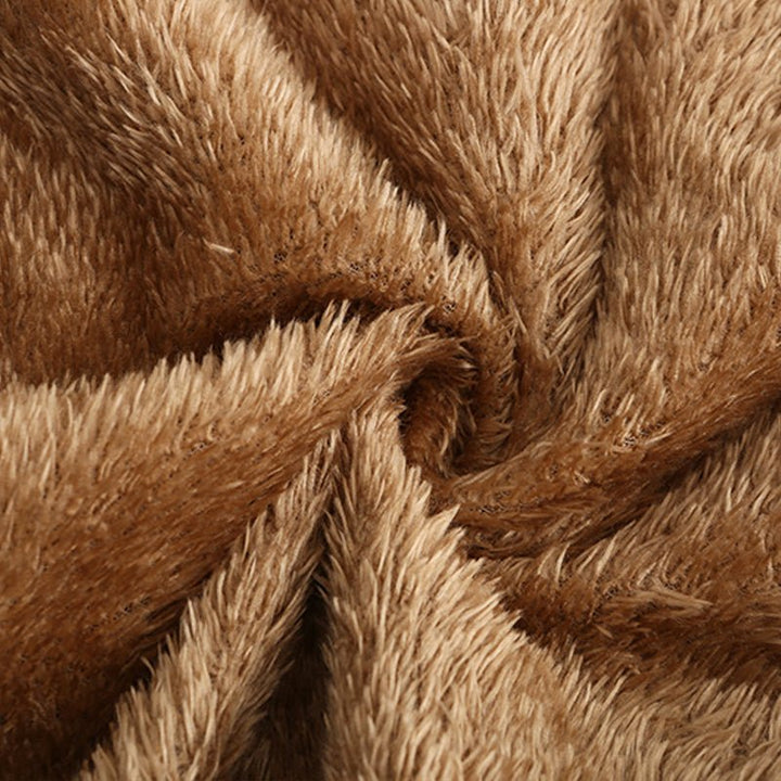 Men's jacket in a checkered design with a stand-up collar 