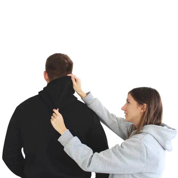 Unisex hooded sweatshirt with heating function 