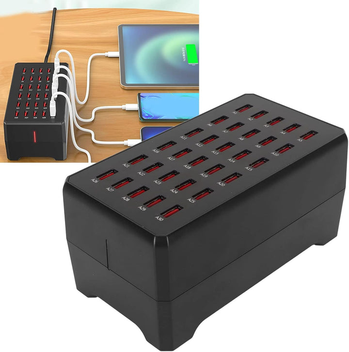 USB charging station ports for multiple devices 