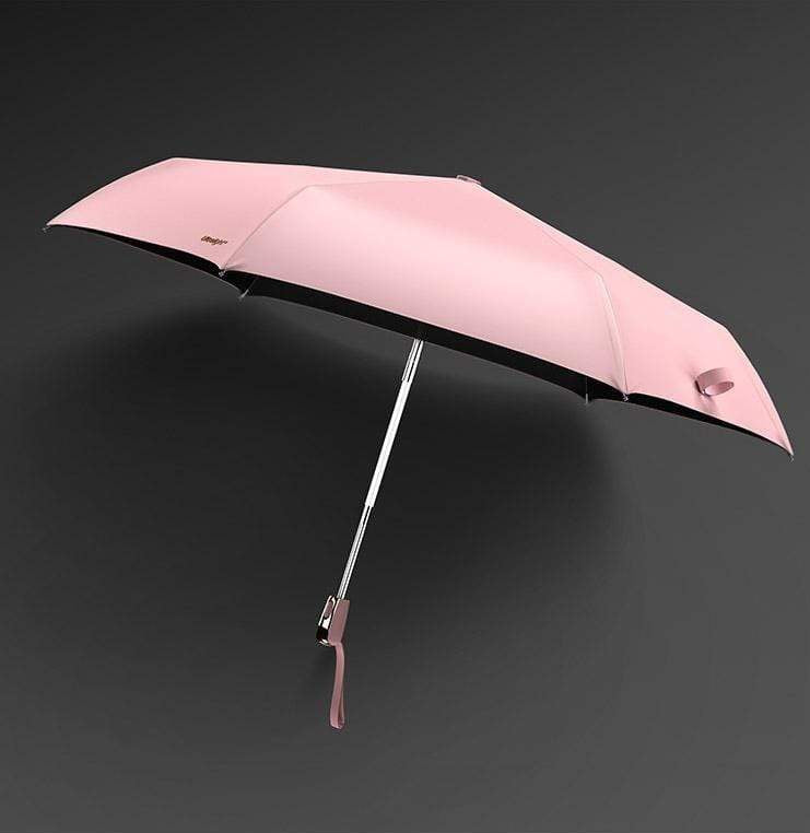 Ultra-lightweight foldable UV umbrella with wind protection and drying technology
