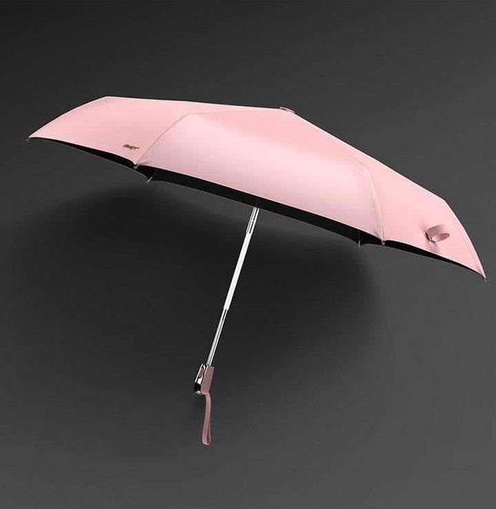 Ultra-lightweight foldable UV umbrella with wind protection and drying technology