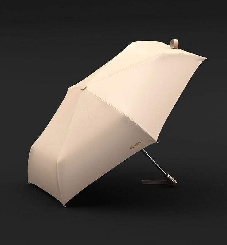 Ultra-lightweight foldable UV umbrella with wind protection and drying technology