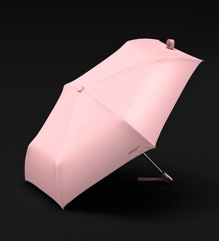 Ultra-lightweight foldable UV umbrella with wind protection and drying technology