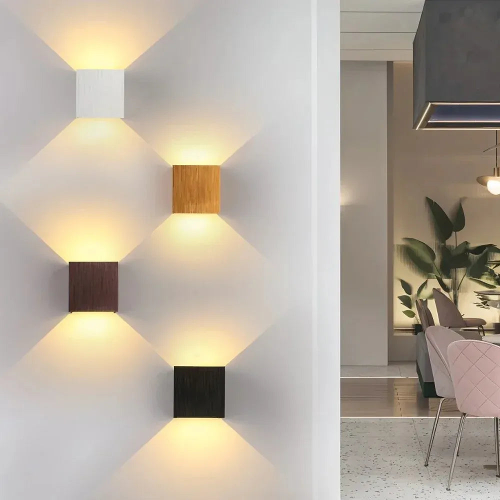 Elegant minimalist LED wall light for stylish room lighting