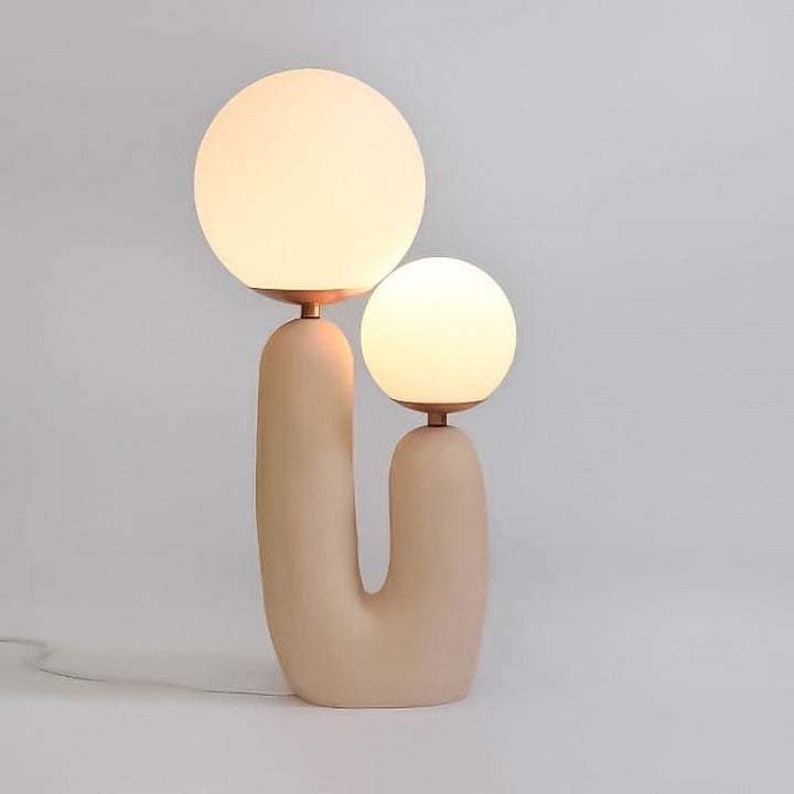 Scandinavian resin table lamp for children's and bedrooms