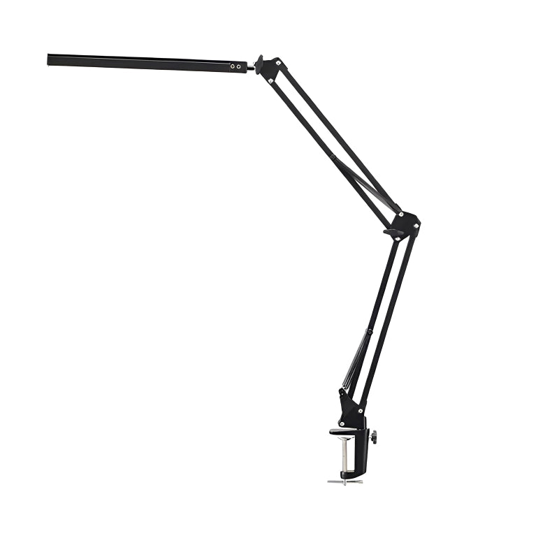 LED Klemmlampe – Faltbare Schreibtischlampe mit USB-Anschluss und flexiblem Arm