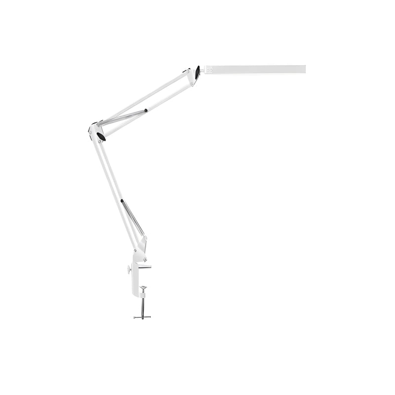 LED Klemmlampe – Faltbare Schreibtischlampe mit USB-Anschluss und flexiblem Arm