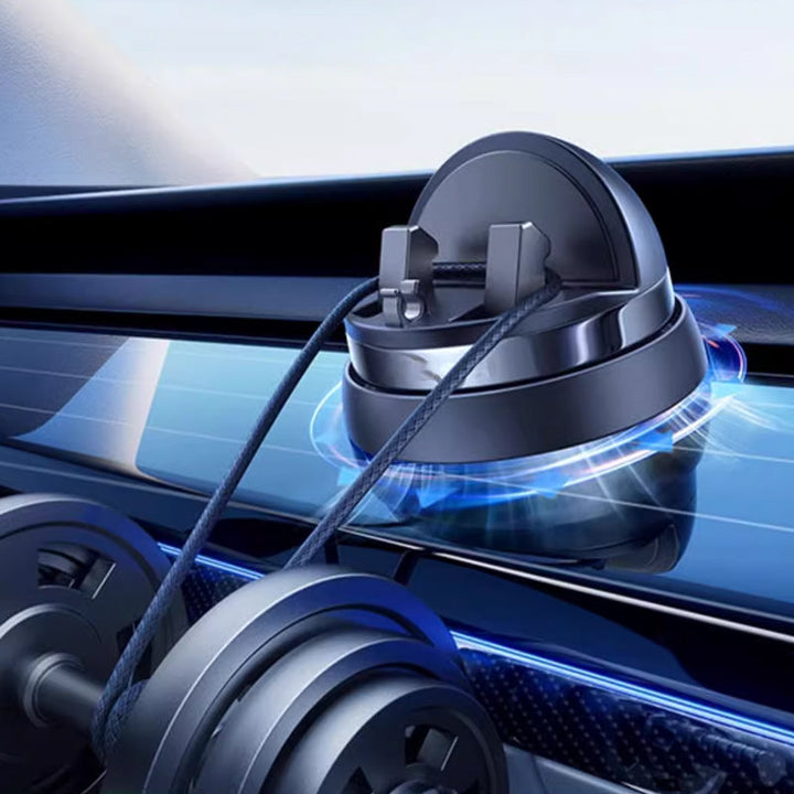 360° rotatable car phone holder – non-slip, stable &amp; flexible 