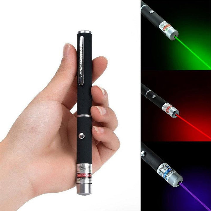 Powerful compact laser pointer