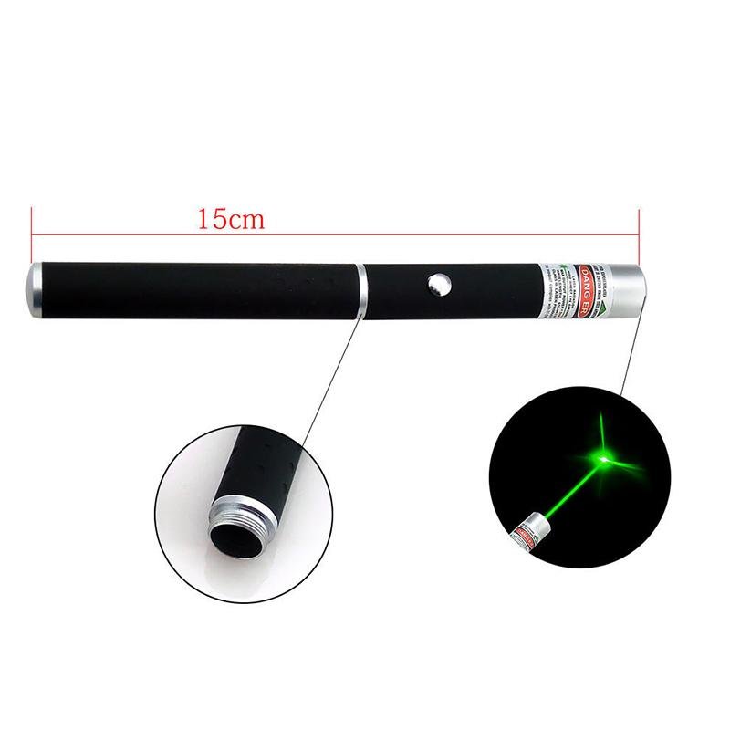 Powerful compact laser pointer