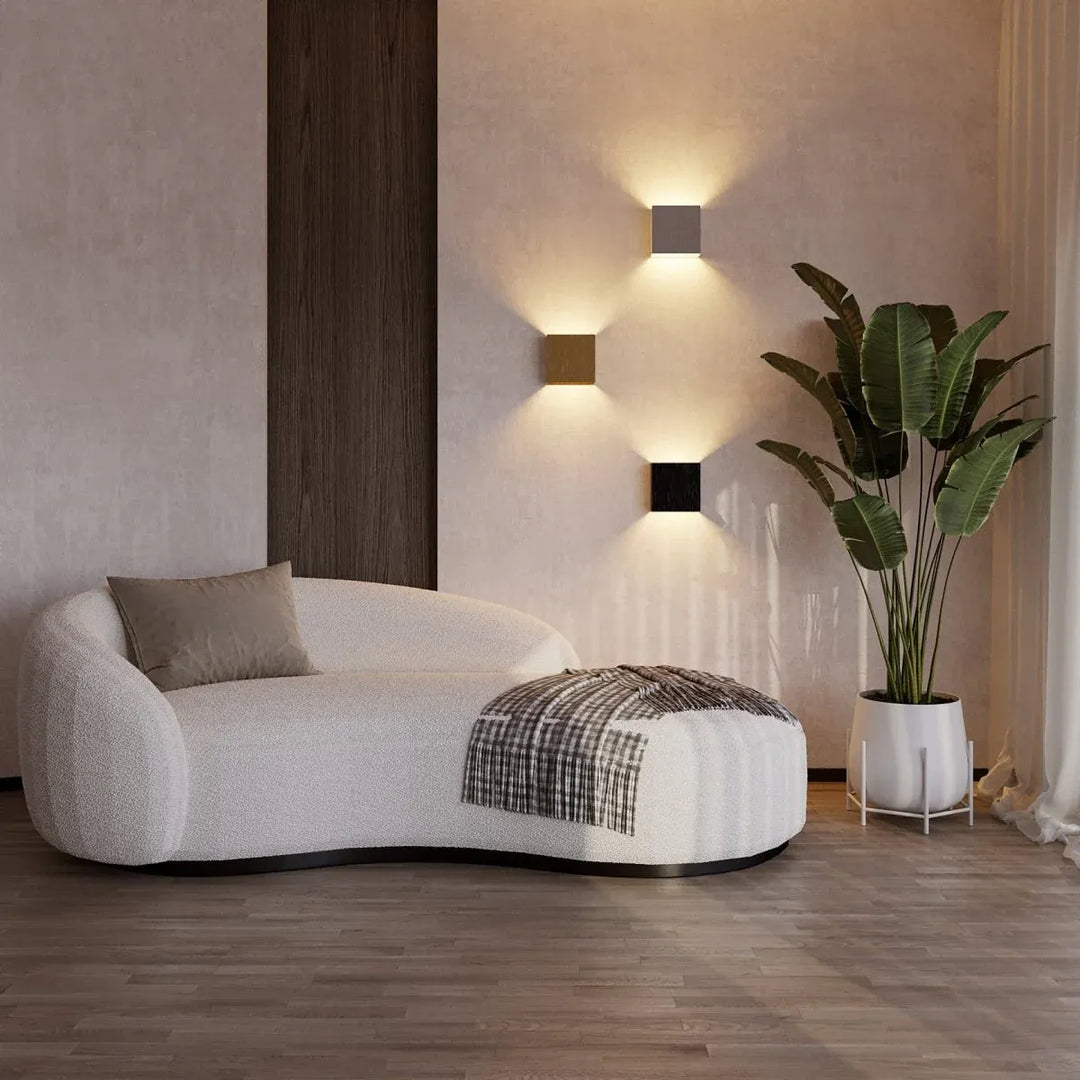 Elegant minimalist LED wall light for stylish room lighting