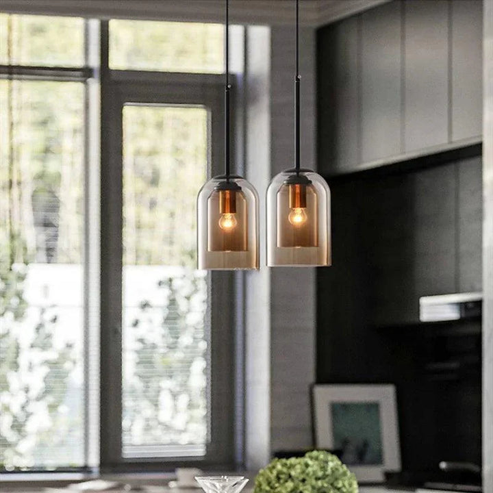 Pendelleuchte Modern – Glas Hängelampe mit elegantem Design