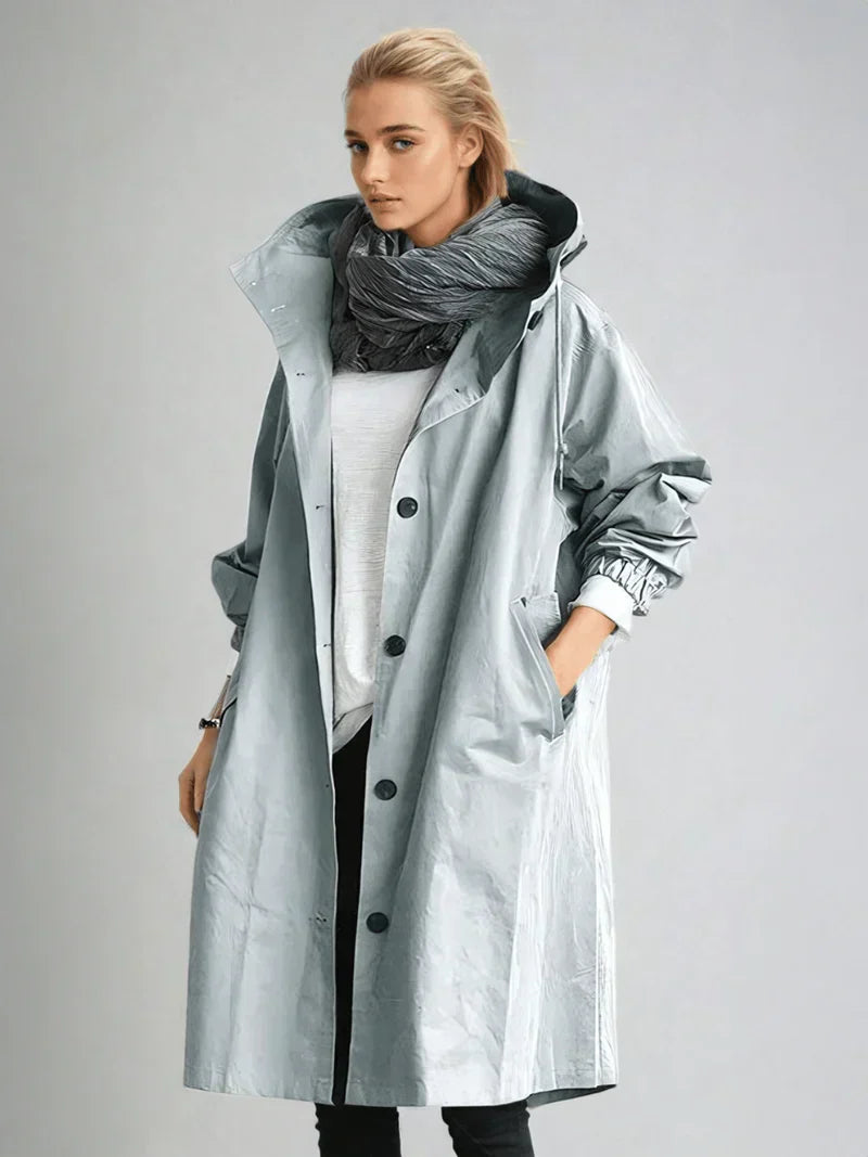 Women's Raincoat with Classic Cut