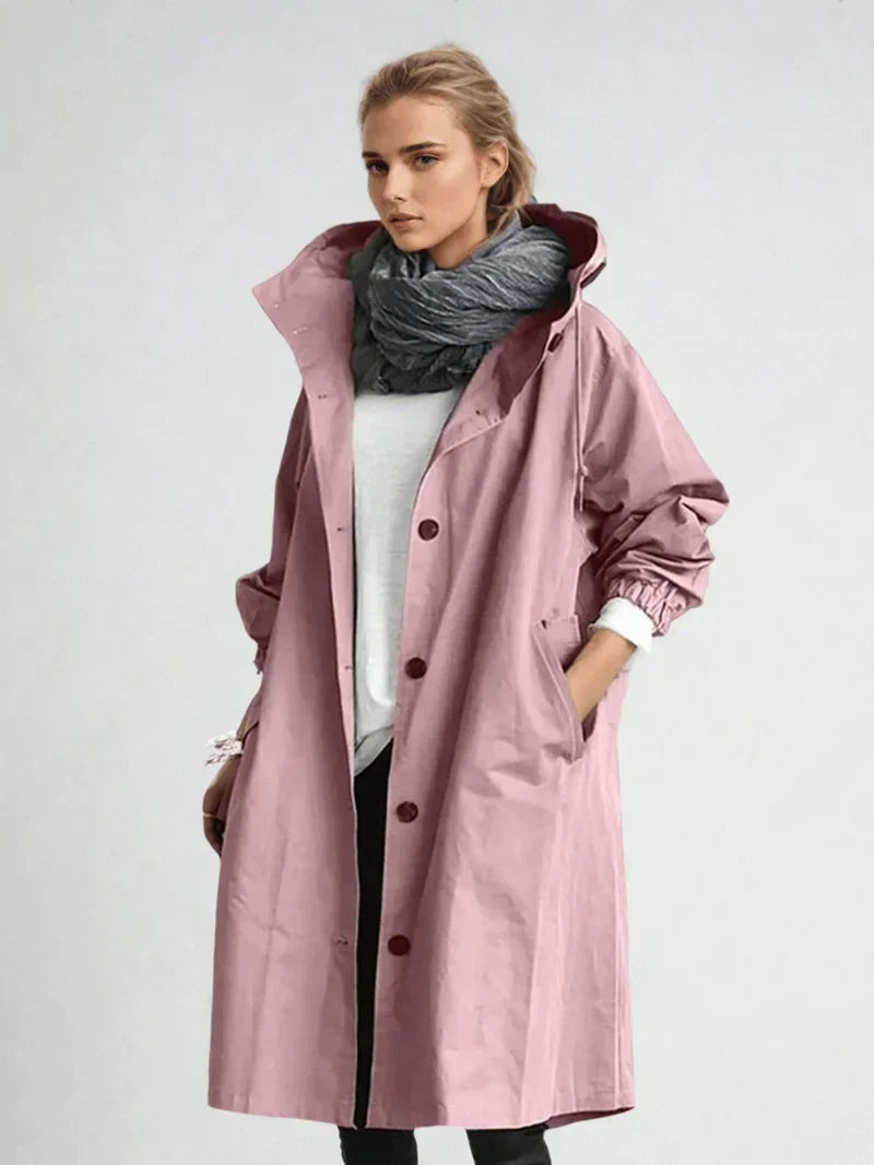 Women's Raincoat with Classic Cut