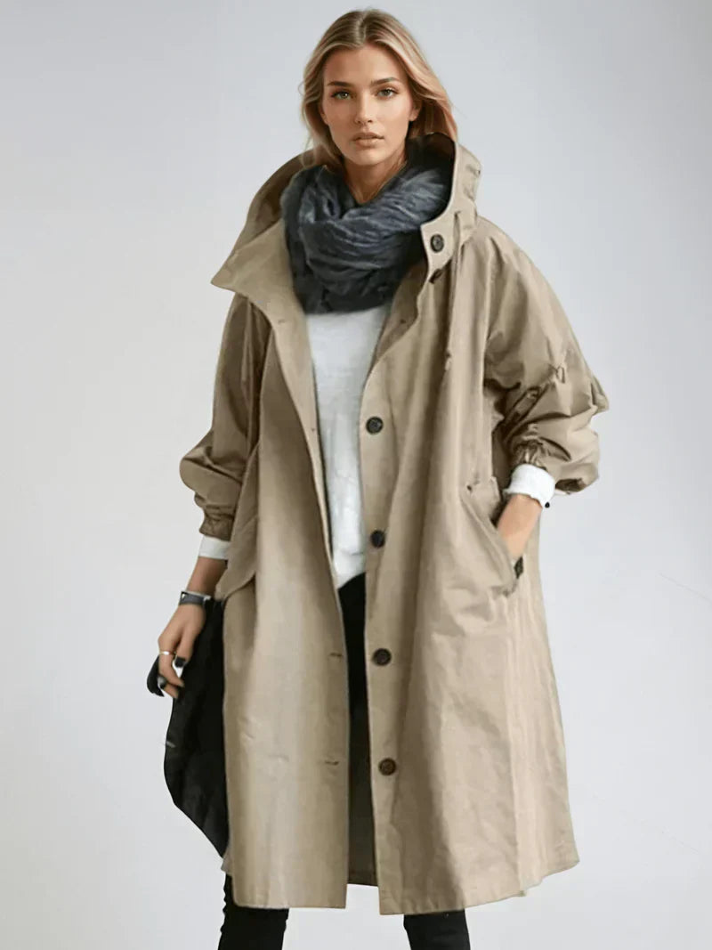 Women's Raincoat with Classic Cut
