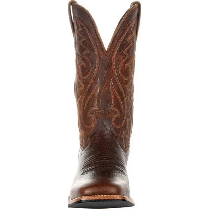 Women's Cowboy Boots with Totem Pattern