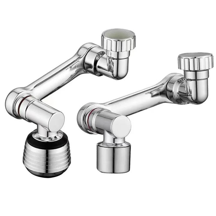 Faucet attachment with filter and 1080° rotation
