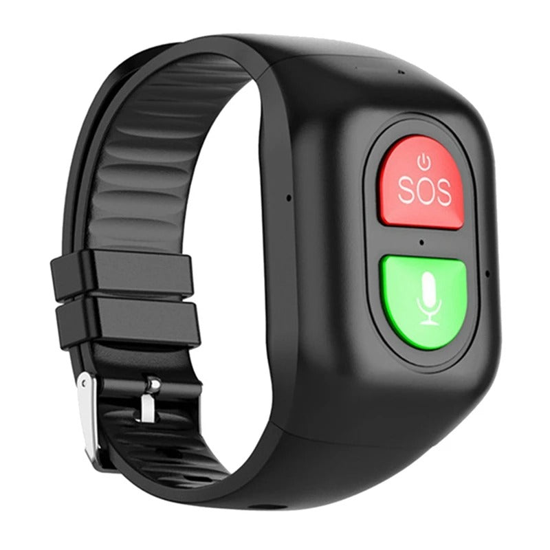 4G Smartwatch for seniors with GPS, SOS alarm and location tracking