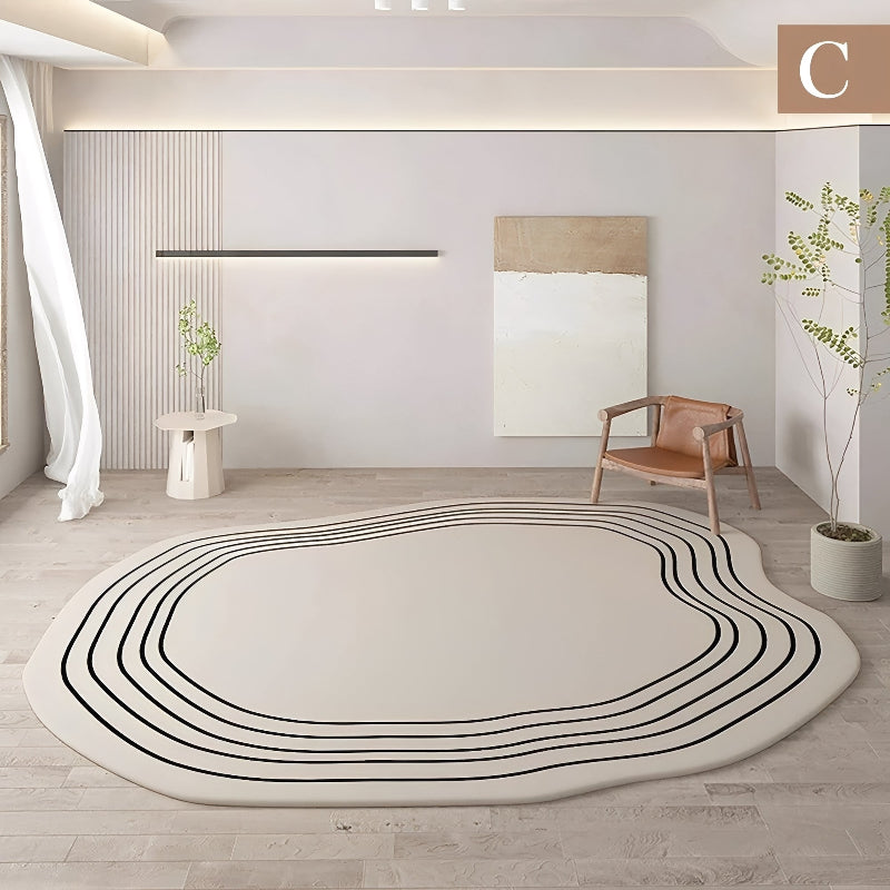 Carpet – Modern minimalism in synthetic cashmere