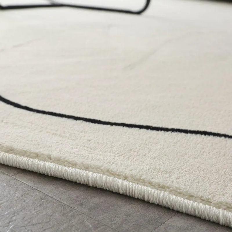 Rug – Simple cloud design with a soft cashmere touch