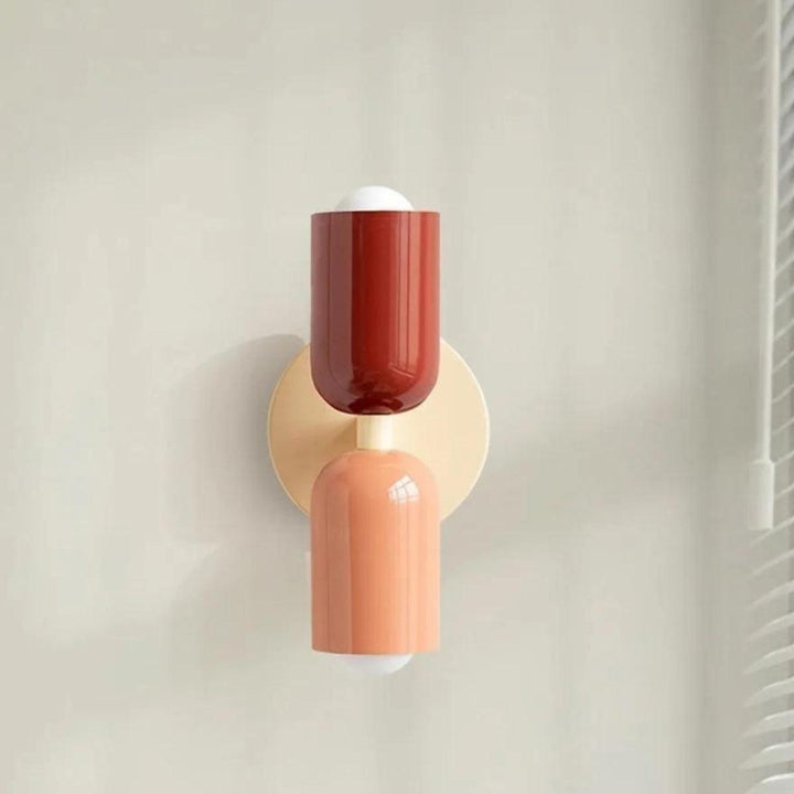 Modern double-headed LED wall light - Versatile wall lighting