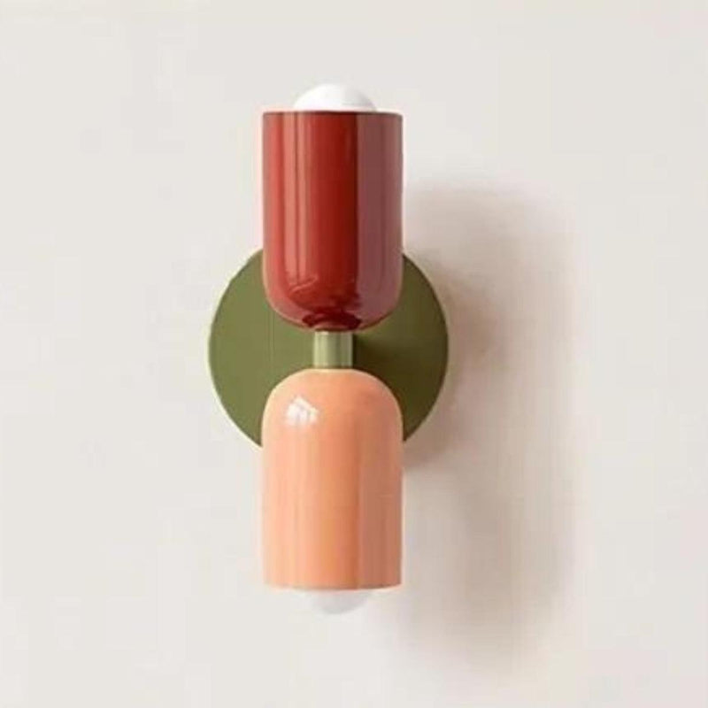 Modern double-headed LED wall light - Versatile wall lighting