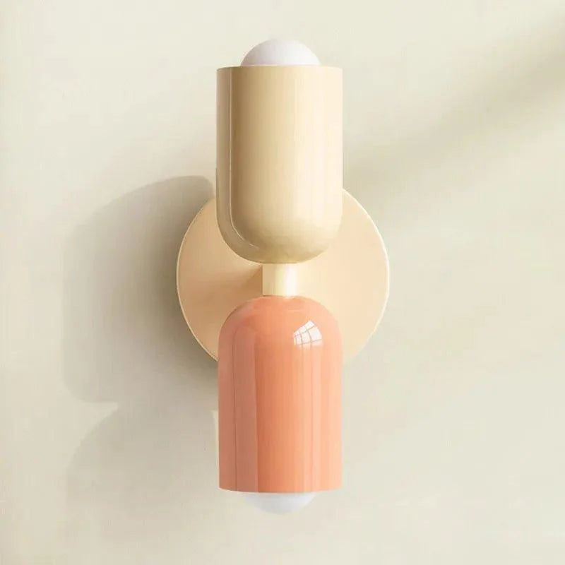 Modern double-headed LED wall light - Versatile wall lighting