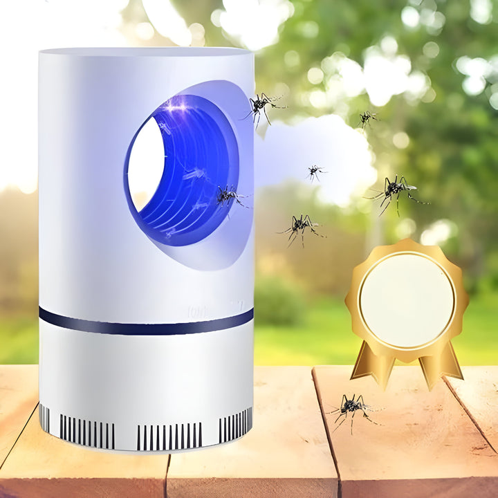 Low-noise insect trap with UV light