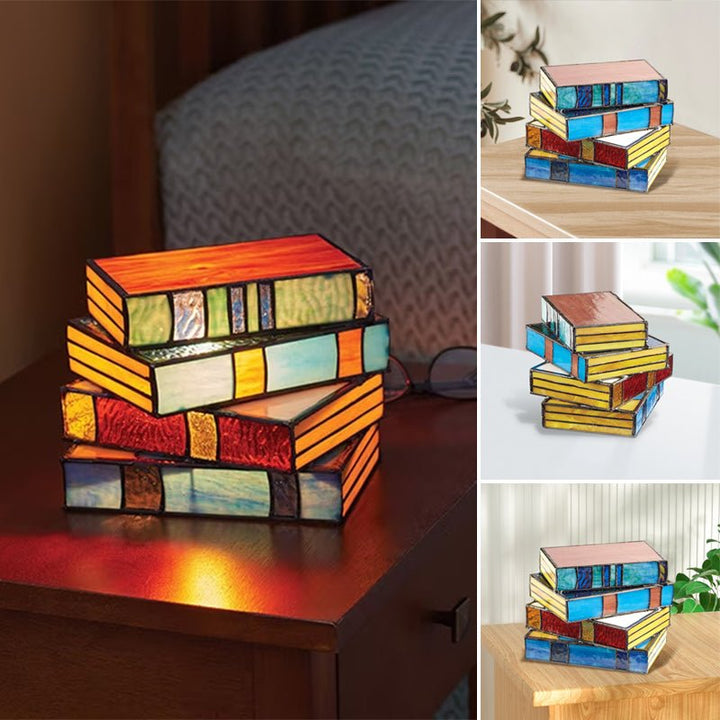 Artistic mosaic table lamp with soft light for living room and bedroom