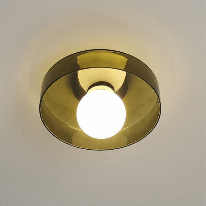 Modern round ceiling light with bright light for living spaces