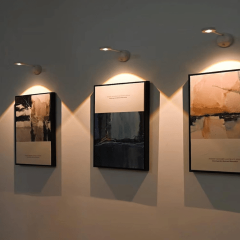 Bright modern wall light with touch function for living room and bedroom