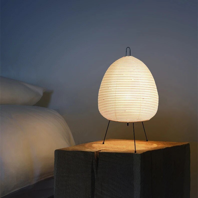 Airy table lamp with soft light for relaxed living spaces