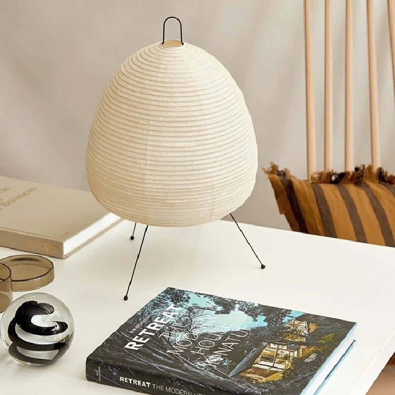 Airy table lamp with soft light for relaxed living spaces