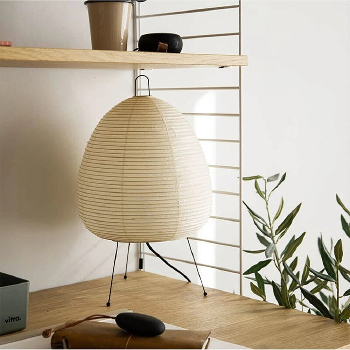 Airy table lamp with soft light for relaxed living spaces