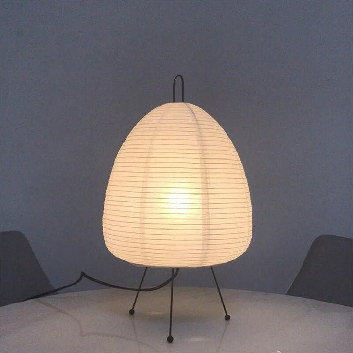 Airy table lamp with soft light for relaxed living spaces