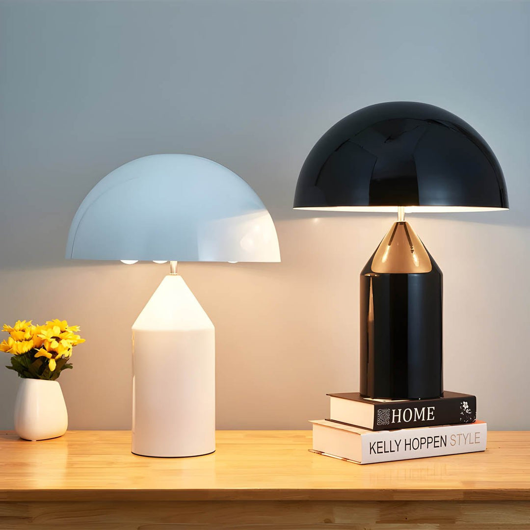 Vintage table lamp with warm light for stylish living spaces