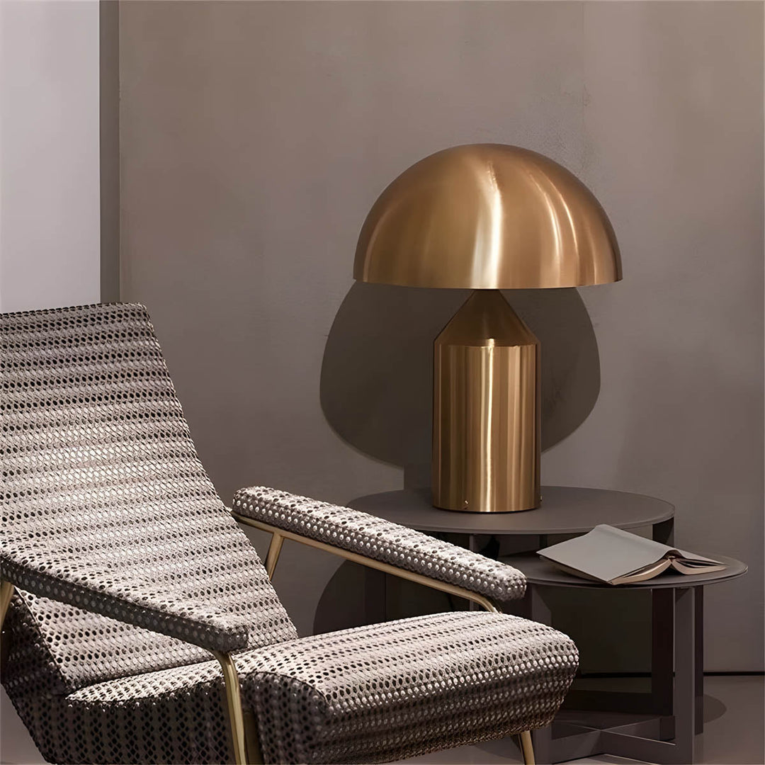 Vintage table lamp with warm light for stylish living spaces
