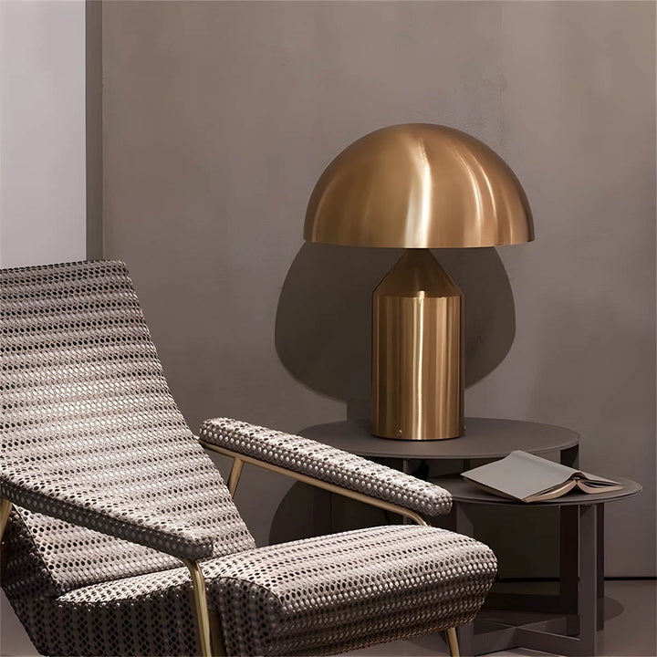 Vintage table lamp with warm light for stylish living spaces