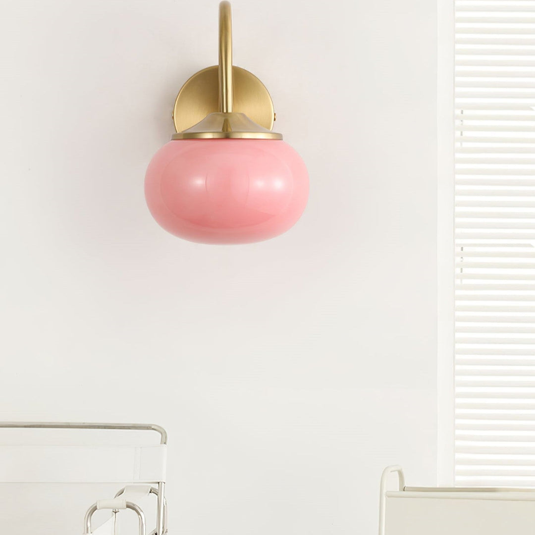 Gentle wall light with modern design for bedroom and hallway