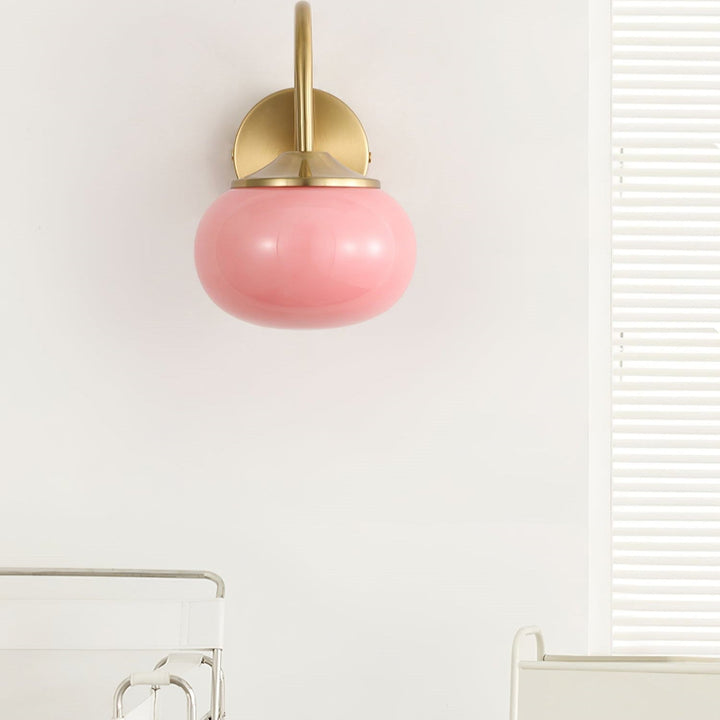 Gentle wall light with modern design for bedroom and hallway