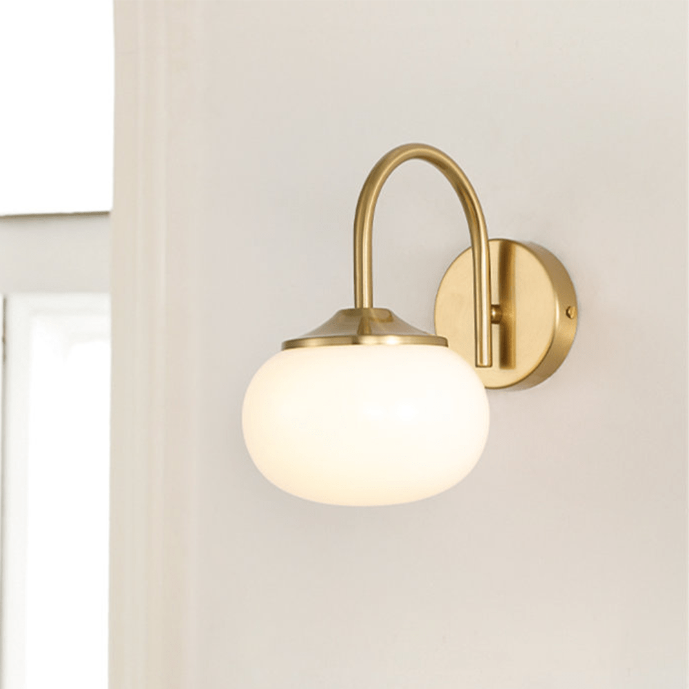 Gentle wall light with modern design for bedroom and hallway