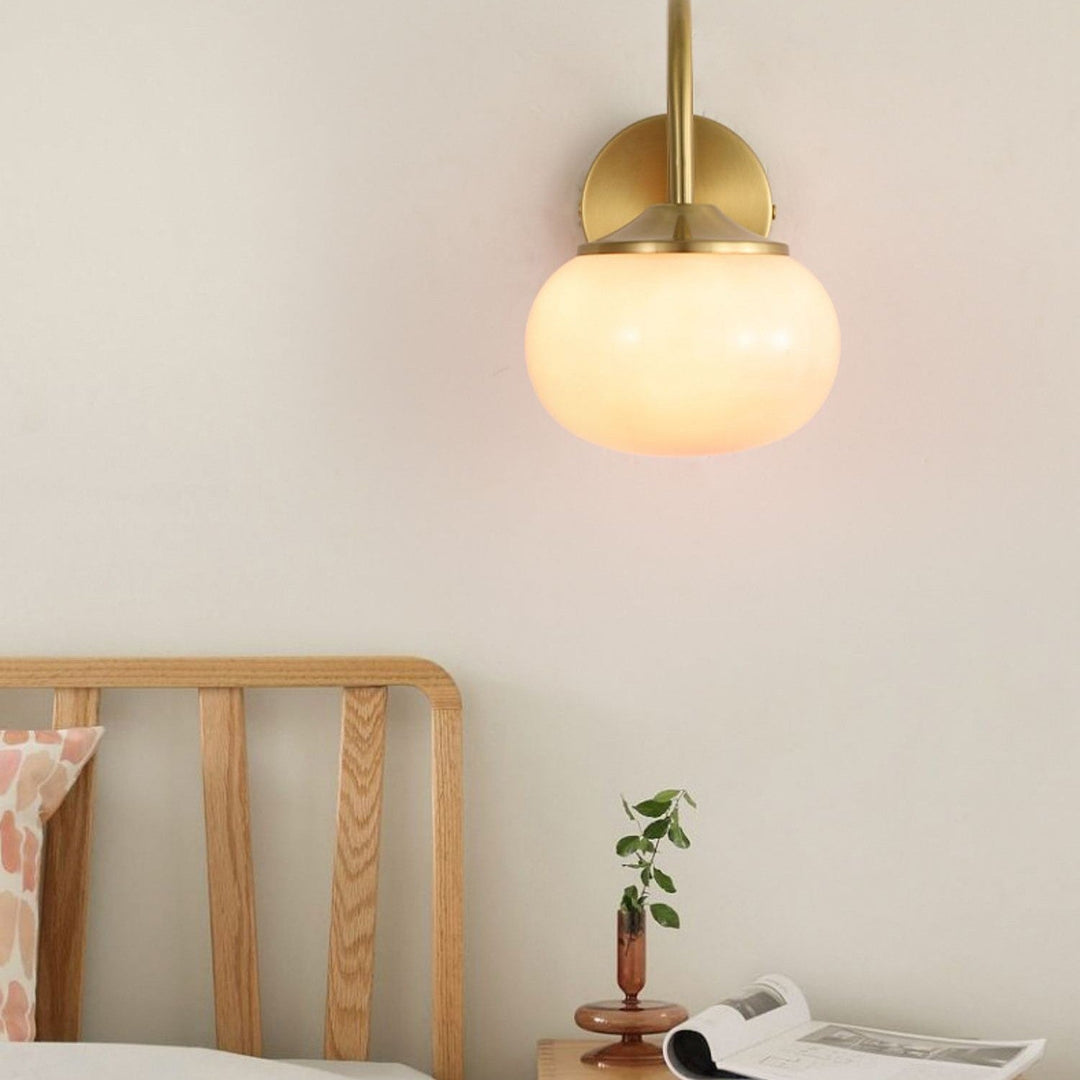 Gentle wall light with modern design for bedroom and hallway