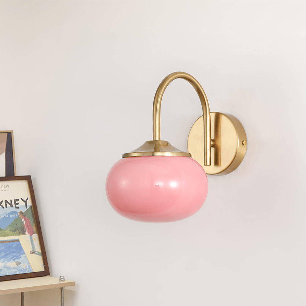 Gentle wall light with modern design for bedroom and hallway
