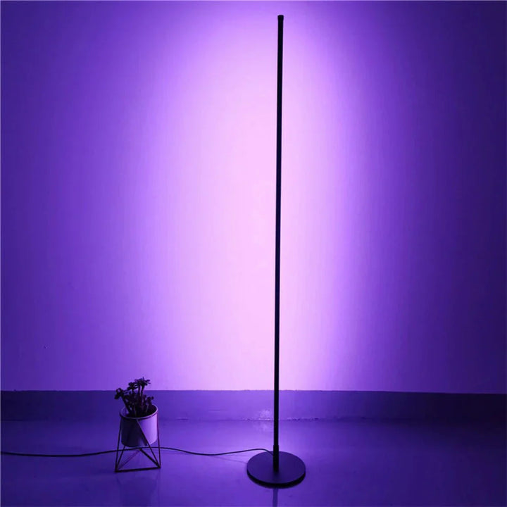 Multicolor LED floor lamp with app control
